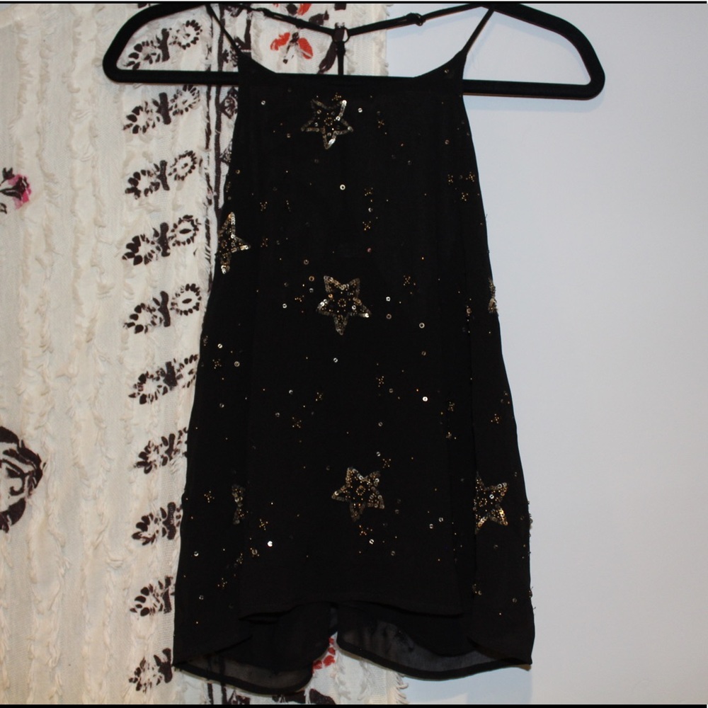 Sequin FREE PEOPLE tank
